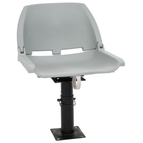 Boat seat with adjustable height pedestal, 360° swivel. by , Boats - Ref: Foro24-3294947, Price: 108,57 €, Discount: %