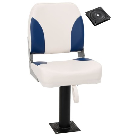 Boat seat with 360° swivel pedestal by , Boats - Ref: Foro24-3294958, Price: 99,52 €, Discount: %