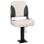 Boat seat with 360° swivel pedestal by , Boats - Ref: Foro24-3294964, Price: 103,38 €, Discount: %