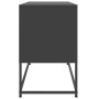 Black steel TV stand 100.5x39x60.5 cm by , TV Furniture - Ref: Foro24-846512, Price: 90,24 €, Discount: %