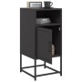 Bedside tables 2 units black steel 36x39x78 cm by , Nightstands - Ref: Foro24-846567, Price: 118,85 €, Discount: %