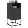 Bedside tables 2 units black steel 36x39x78 cm by , Nightstands - Ref: Foro24-846567, Price: 118,85 €, Discount: %