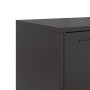 Bedside tables 2 units black steel 36x39x78 cm by , Nightstands - Ref: Foro24-846567, Price: 118,85 €, Discount: %