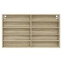 Engineered wood showcase in Sonoma oak, 100x15x58 cm. by , Shelves and shelves - Ref: Foro24-847928, Price: 53,97 €, Discount: %