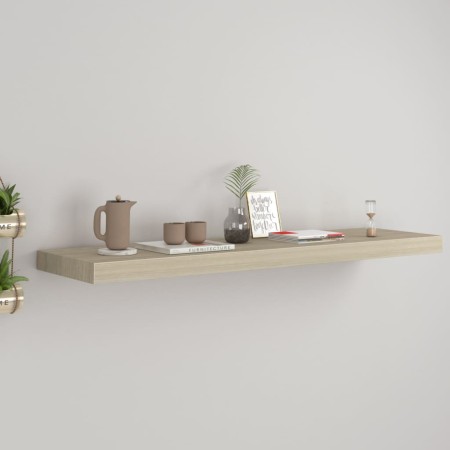 Estante flotante de pared MDF roble 90x23,5x3,8 cm de vidaXL, Estantes y estanterías - Ref: Foro24-323880, Precio: 27,33 €, D...