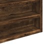 Engineered smoked oak wood display case 100x8.5x75 cm by , Shelves and shelves - Ref: Foro24-847937, Price: 53,24 €, Discount: %