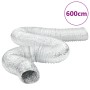 Aluminum ventilation duct 6 m Ø12.5 cm by , air ducts - Ref: Foro24-4008063, Price: 13,27 €, Discount: %