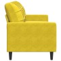 Sofá de 3 plazas terciopelo amarillo 180 cm de , Sofás - Ref: Foro24-4007640, Precio: 275,21 €, Descuento: %