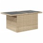 Gartensofagarnitur 7-teilig mit Kissen aus synthetischem Rattan in Beige. von , Gartensets - Ref: Foro24-3266379, Preis: 508,...