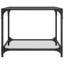 Mesa de centro superficie vidrio transparente acero 50x50x40 cm de , Mesas de centro - Ref: Foro24-845970, Precio: 47,99 €, D...