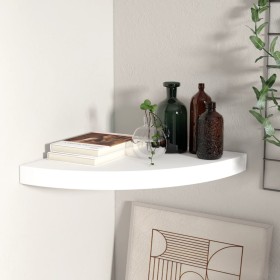 White MDF floating corner shelf 35x35x3.8 cm by vidaXL, Shelves and shelves - Ref: Foro24-323916, Price: 26,72 €, Discount: %