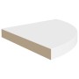 Estante flotante de esquina MDF blanco 35x35x3,8 cm de vidaXL, Estantes y estanterías - Ref: Foro24-323916, Precio: 23,81 €, ...