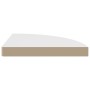 Estante flotante de esquina MDF blanco 35x35x3,8 cm de vidaXL, Estantes y estanterías - Ref: Foro24-323916, Precio: 23,81 €, ...