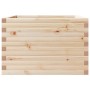 Solid pine wood planter 70x70x46 cm by , Pots and planters - Ref: Foro24-3282414, Price: 133,22 €, Discount: %