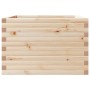 Solid pine wood planter 70x70x46 cm by , Pots and planters - Ref: Foro24-3282414, Price: 133,22 €, Discount: %