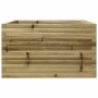 Pine wood planter box impregnated 80x80x46 cm by , Pots and planters - Ref: Foro24-3282423, Price: 170,01 €, Discount: %