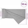 Light gray HDPE privacy net 1.8x10 m 195 g/m² by , Umbrellas - Ref: Foro24-4003806, Price: 47,93 €, Discount: %