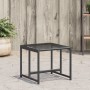 Gartenhocker, 4 Stück, schwarzes Kunststoff-Rattan von , Hocker für den Außenbereich - Ref: Foro24-4008579, Preis: 79,69 €, R...