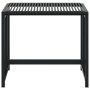 Garden stools 4 units black synthetic rattan by , Outdoor ottomans - Ref: Foro24-4008579, Price: 79,99 €, Discount: %