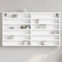 White engineered wood display case 100x8.5x58 cm by , Shelves and shelves - Ref: Foro24-847940, Price: 56,02 €, Discount: %