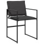 11-piece garden dining set with black textilene cushions by , Garden sets - Ref: Foro24-3295084, Price: 468,14 €, Discount: %