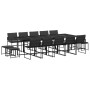 Garden dining set, 15 pieces, with black textilene cushions. by , Garden sets - Ref: Foro24-3295086, Price: 750,56 €, Discoun...