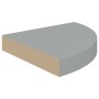 Estantes flotantes de pared 4 uds MDF gris 25x25x3,8 cm de vidaXL, Estantes y estanterías - Ref: Foro24-323903, Precio: 36,94...