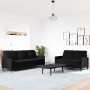 2-piece black velvet sofa set with cushions by , Sofas - Ref: Foro24-3278396, Price: 635,15 €, Discount: %