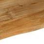 Solid mango wood natural edge table top 80x60x2.5 cm by , Table tops - Ref: Foro24-370452, Price: 53,43 €, Discount: %