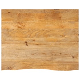 Solid mango wood natural edge table top 90x80x2.5 cm by , Table tops - Ref: Foro24-370459, Price: 86,25 €, Discount: %