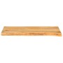 Solid mango wood natural edge table top 70x20x3.8 cm by , Table tops - Ref: Foro24-370465, Price: 24,81 €, Discount: %