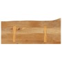 Solid mango wood natural edge table top 70x20x3.8 cm by , Table tops - Ref: Foro24-370465, Price: 24,81 €, Discount: %