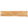 Solid mango wood natural edge table top 140x20x3.8 cm by , Table tops - Ref: Foro24-370471, Price: 42,99 €, Discount: %