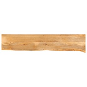 Solid mango wood natural edge table top 180x20x3.8 cm by , Table tops - Ref: Foro24-370473, Price: 200,69 €, Discount: %