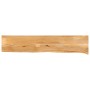 Solid mango wood natural edge table top 180x20x3.8 cm by , Table tops - Ref: Foro24-370473, Price: 200,69 €, Discount: %