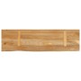 Solid mango wood natural edge table top 100x40x3.8 cm by , Table tops - Ref: Foro24-370492, Price: 60,26 €, Discount: %