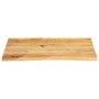 Solid mango wood table top with natural edge, 70x60x3.8 cm by , Table tops - Ref: Foro24-370499, Price: 61,33 €, Discount: %