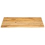 Solid mango wood natural edge table top 100x80x3.8 cm by , Table tops - Ref: Foro24-370508, Price: 125,05 €, Discount: %