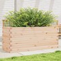 Solid pine wood planter 110x40x46 cm by , Pots and planters - Ref: Foro24-3282449, Price: 142,99 €, Discount: %