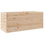 Solid pine wood planter 110x40x46 cm by , Pots and planters - Ref: Foro24-3282449, Price: 142,99 €, Discount: %