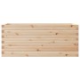 Solid pine wood planter 110x40x46 cm by , Pots and planters - Ref: Foro24-3282449, Price: 142,99 €, Discount: %