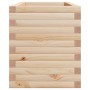 Solid pine wood planter 110x40x46 cm by , Pots and planters - Ref: Foro24-3282449, Price: 142,99 €, Discount: %