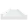 Shelf for photo frames 2 units White MDF 40x9x3 cm by vidaXL, Shelves and shelves - Ref: Foro24-323928, Price: 15,14 €, Disco...