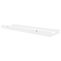 Shelf for photo frames 2 units White MDF 40x9x3 cm by vidaXL, Shelves and shelves - Ref: Foro24-323928, Price: 15,14 €, Disco...