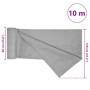 Light gray HDPE privacy net 1.2x10 m 150 g/m² by , Umbrellas - Ref: Foro24-4003782, Price: 29,86 €, Discount: %