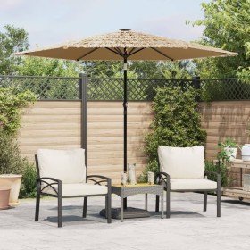 Garden umbrella with brown steel pole 268x268x226 cm by , Umbrellas - Ref: Foro24-4005101, Price: 89,99 €, Discount: %