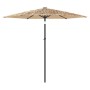 Garden umbrella with brown steel pole 268x268x226 cm by , Umbrellas - Ref: Foro24-4005101, Price: 90,56 €, Discount: %