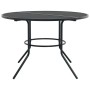 Round anthracite grey steel patio table Ø110x72.5 cm by , Garden tables - Ref: Foro24-4009264, Price: 149,94 €, Discount: %