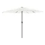 Garden umbrella with white steel pole 248x248x248 cm by , Umbrellas - Ref: Foro24-4005092, Price: 105,28 €, Discount: %