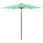 Garden umbrella with green steel pole 223x223x213 cm by , Umbrellas - Ref: Foro24-4005099, Price: 78,81 €, Discount: %